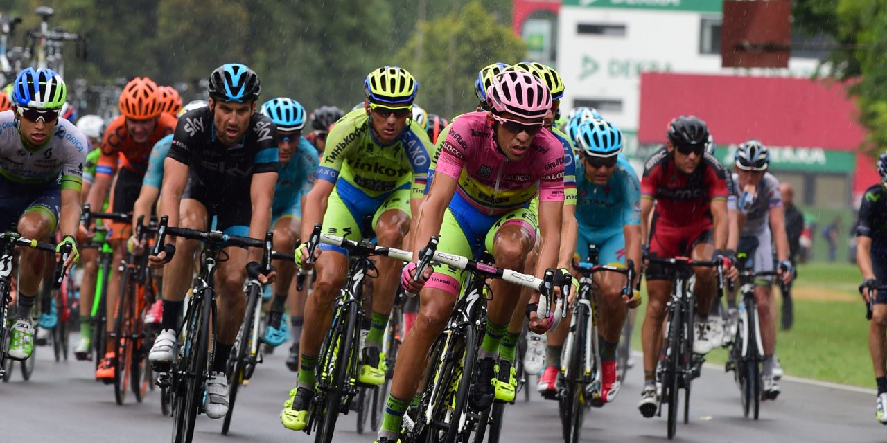 Il Giro d’Italia a Villaggio Prenestino