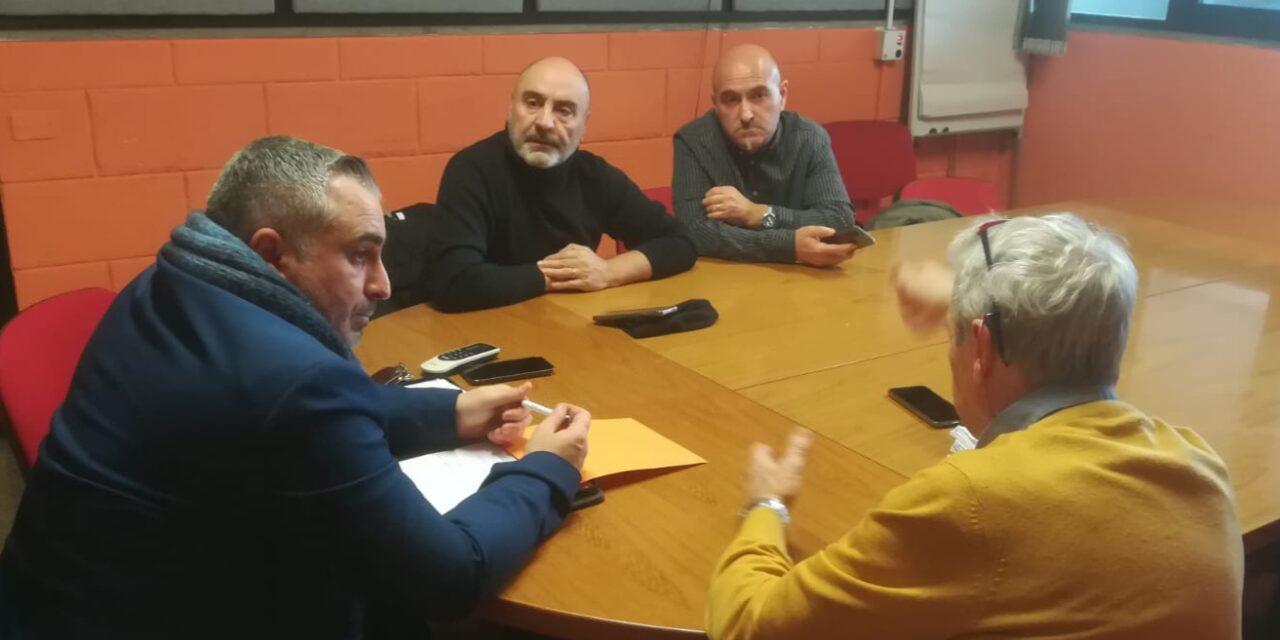 Incontro in Municipio con Giovanni Raiola, Assessore Lavori Pubblici e mobilità