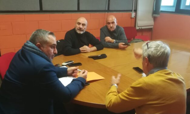 Incontro in Municipio con Giovanni Raiola, Assessore Lavori Pubblici e mobilità
