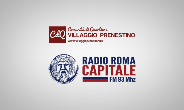 Registrazione Intervento Radio Roma Capitale – 25-08-2026