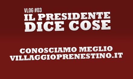 Il Presidente dice cose #03: il sito web del quartiere