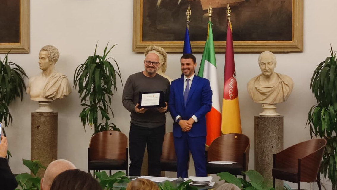 Premiazione in Campidoglio: segnale importante dalle istituzioni