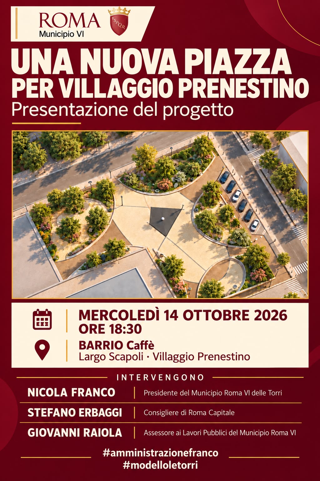 Piazza di villaggio prenestino